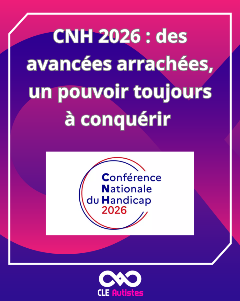 Lire la suite à propos de l’article Conférence Nationale du Handicap 2026 : des avancées arrachées, un pouvoir toujours à conquérir 
