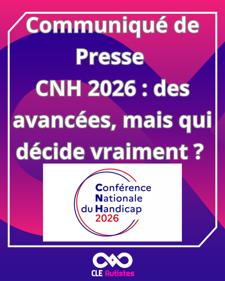 Lire la suite à propos de l’article Conférence Nationale du Handicap 2026 : des avancées, mais qui décide vraiment ?